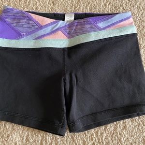 Ivivva/lululemon girl shorts size 10